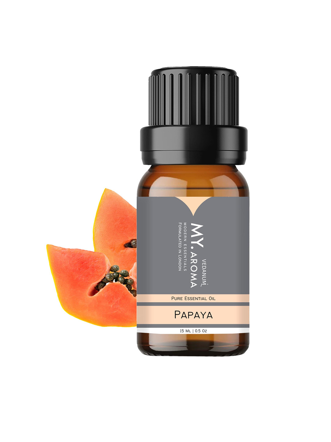 VEDANUM My.Aroma Premium Organic Papaya Essential Oil Fragrance 15ml