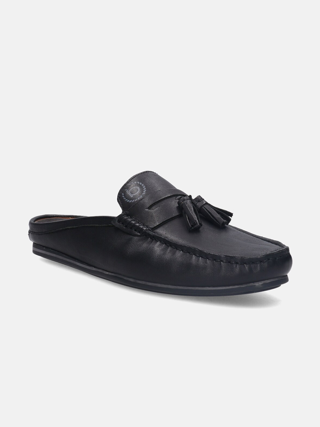 Bugatti Men Cherokee Leather Basics Mules With Tassels