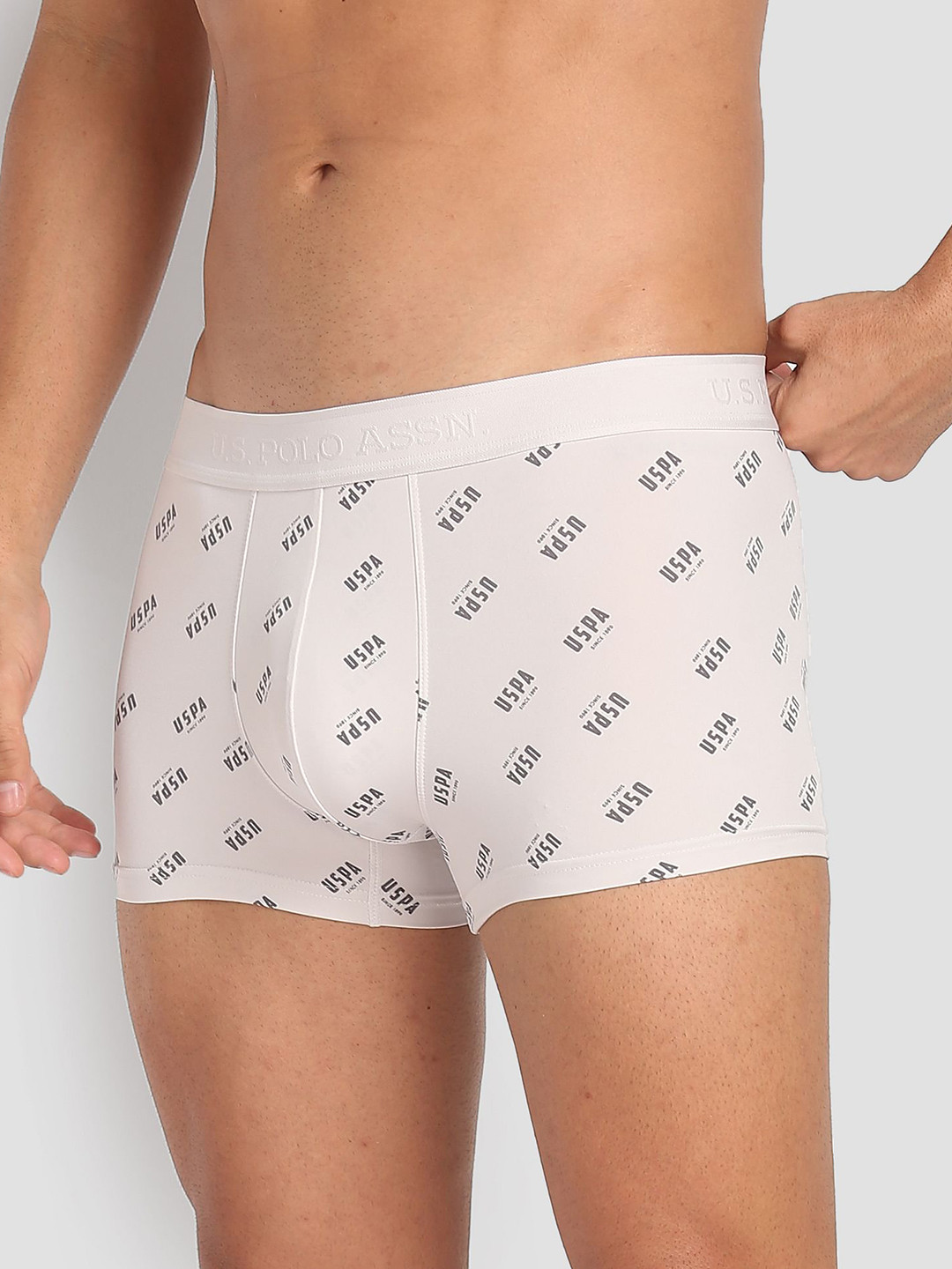 U.S. Polo Assn. Men Printed Stretchable Trunk AT002-G01-PR