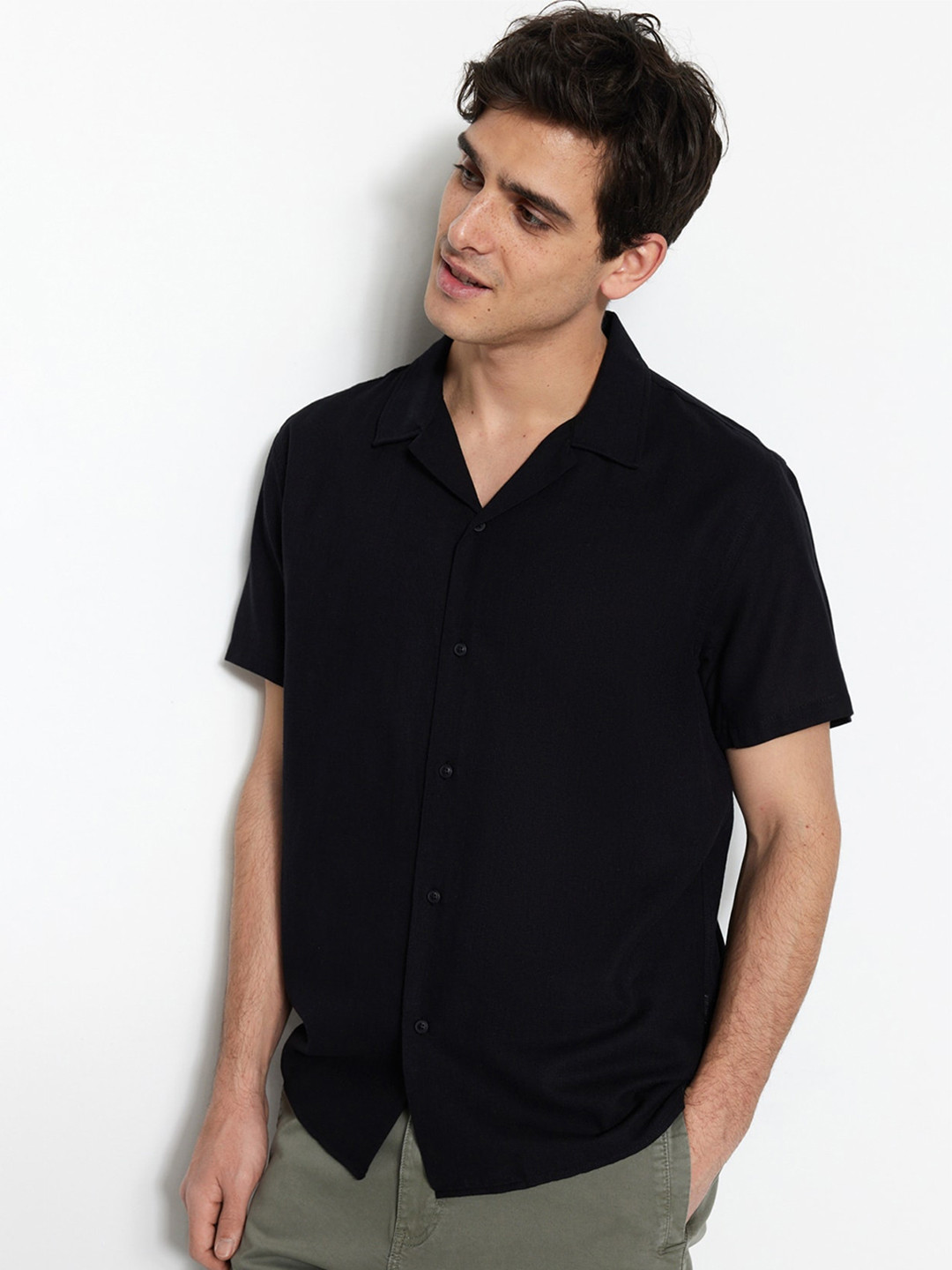 Trendyol Contemporary Fit Cotton Shirt