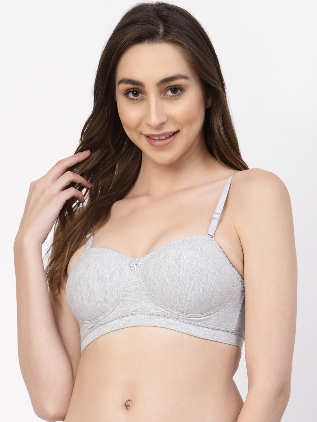 Floret Medium Coverage All Day Comfort Seamless Heavily Padded Push-Up Bra