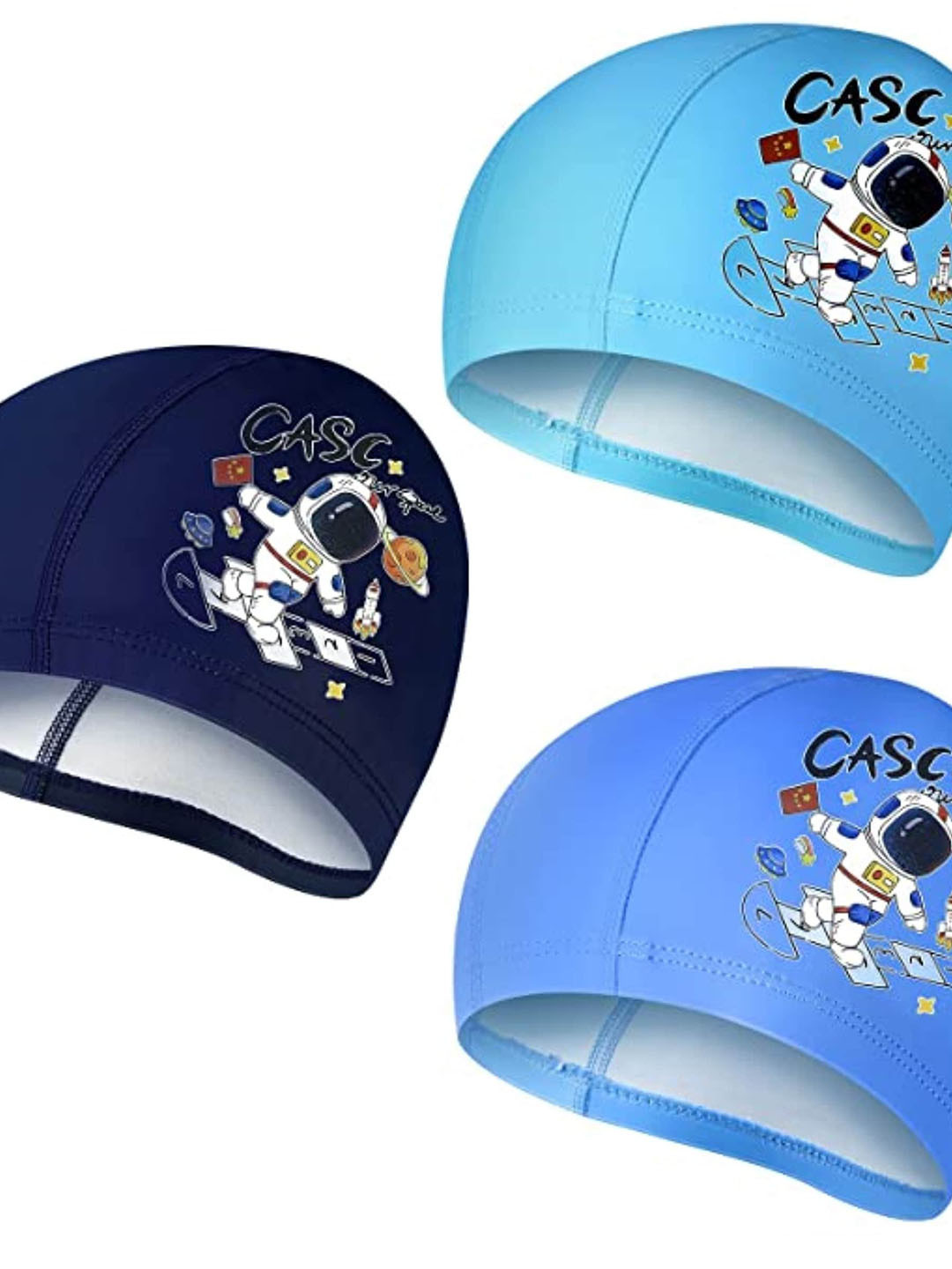 EL REGALO Kids Cartoon Printed Swim Cap