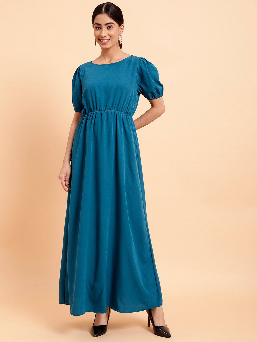 MINT STREET Crepe A-Line Dress