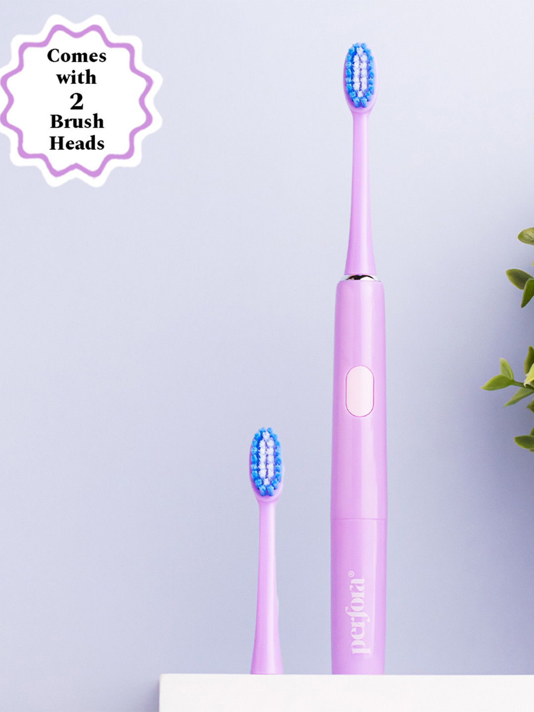 Perfora Sonic Electric Toothbrush - Lilac Lavender 002