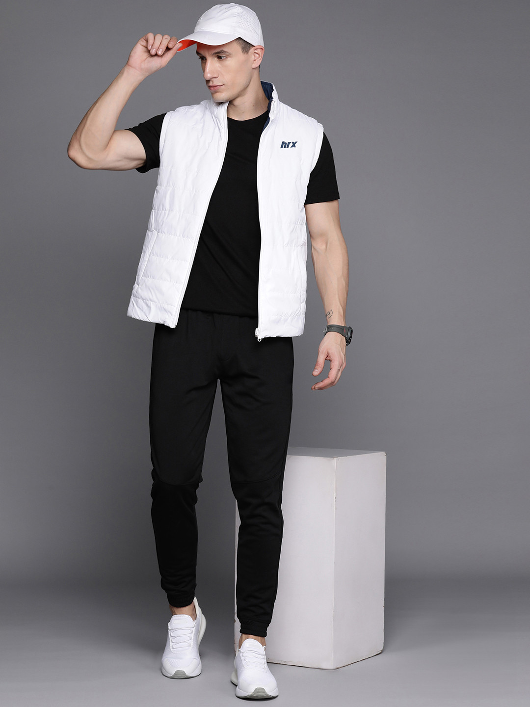 HRX by Hrithik Roshan Rapid-Dry Reversible Outdoor Jacket