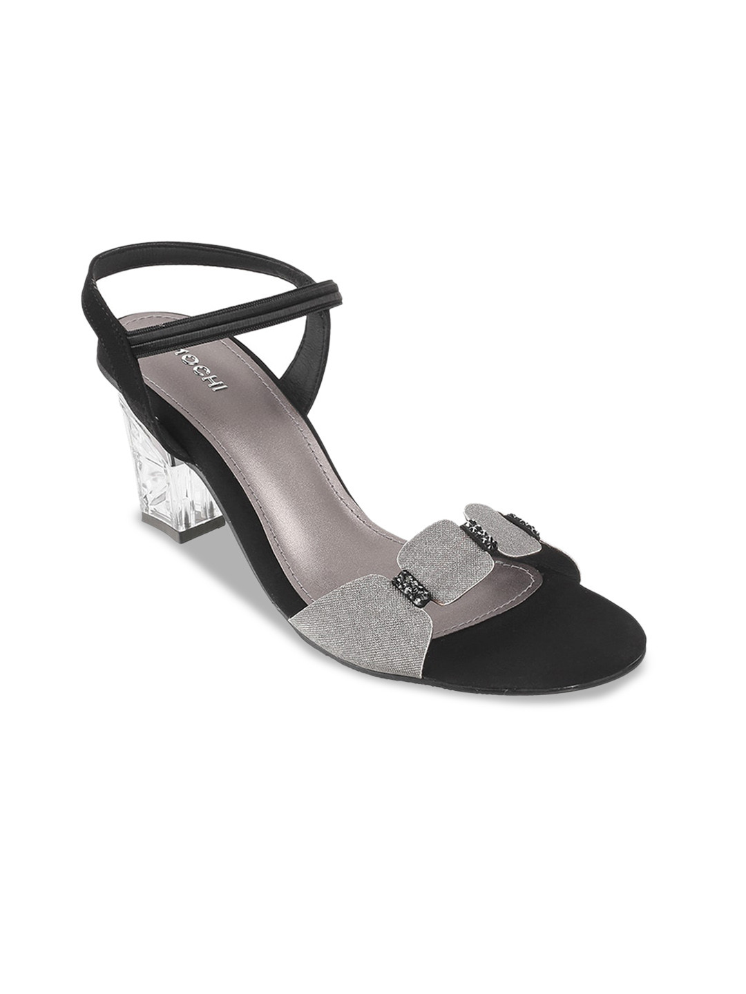 Mochi Embellished Block Heels