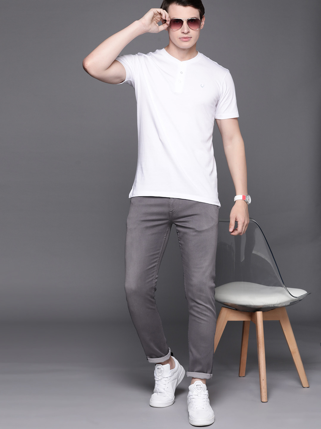 Allen Solly Sport Men Slim Tapered Fit  Jeans