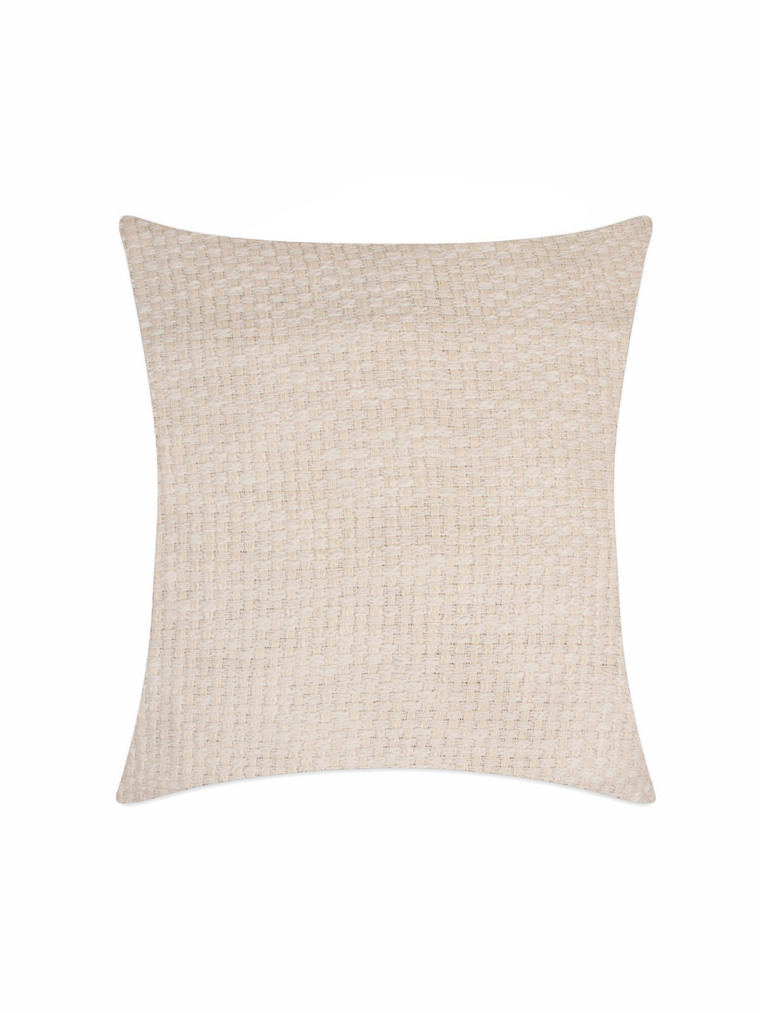 Aditi Wasan White Square Cushion Cover