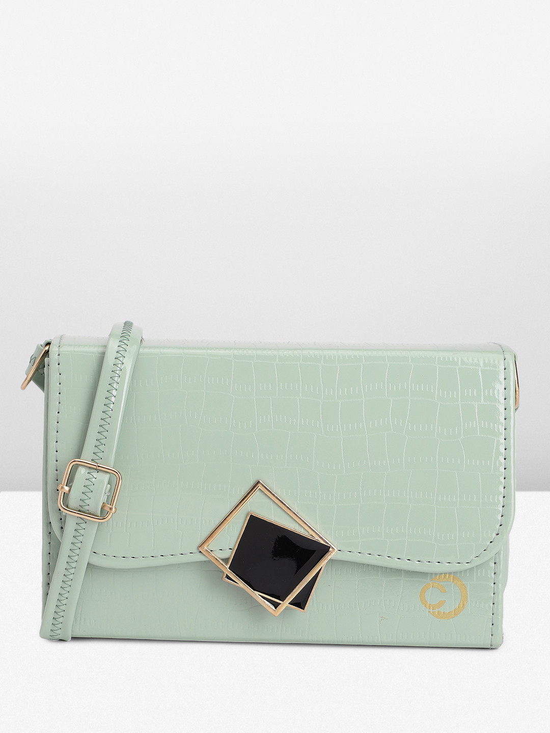 Caprese Sylvie Women Mint Medium Sling Bag