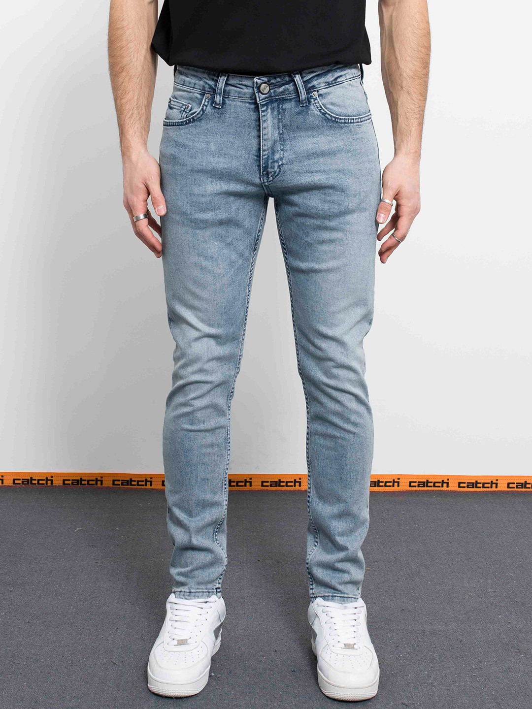 catch Men Slim Fit Light Fade Jeans