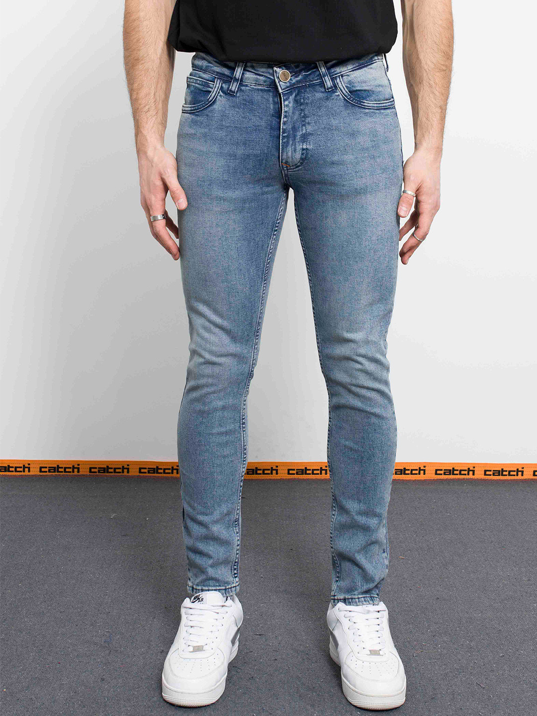 catch Men Slim Fit Light Fade Jeans