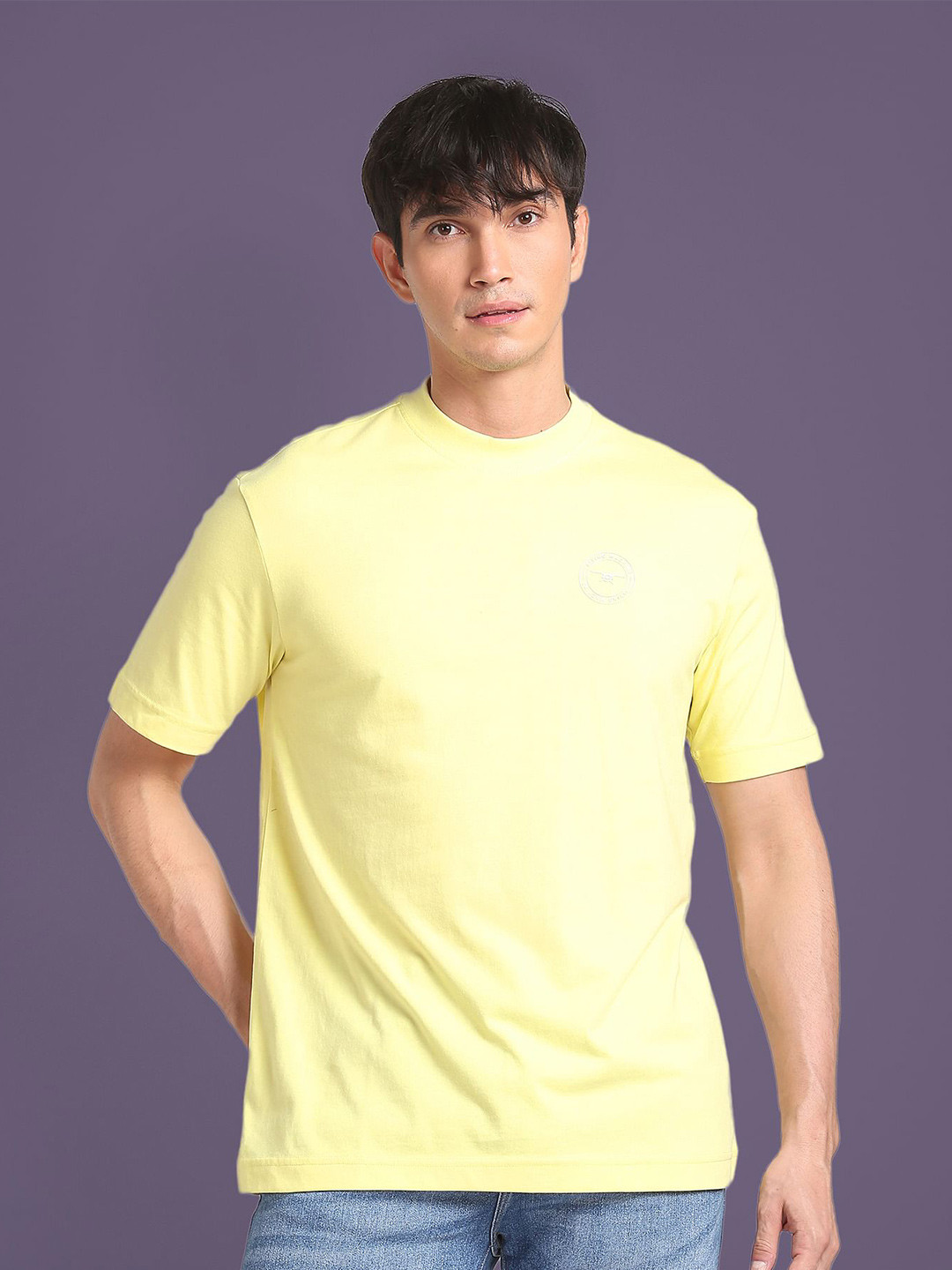 Flying Machine Round Neck T-Shirt