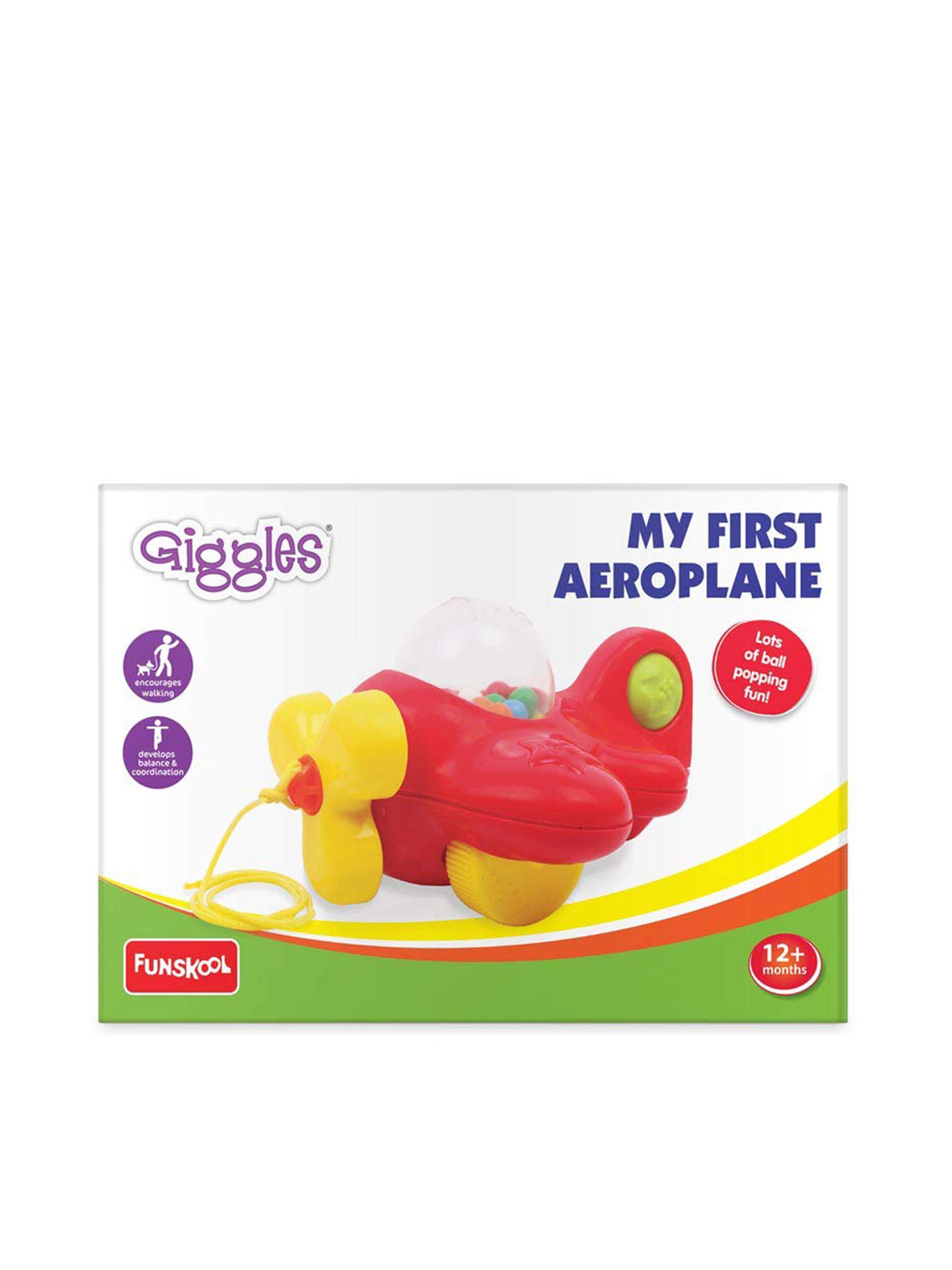 Giggles My First Aeroplane for Age 12 Months+