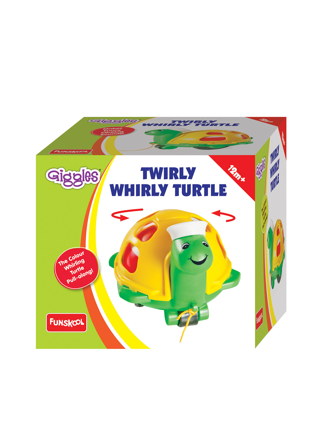 Giggles Twirly Whirly Turtle for Age 1 Year+