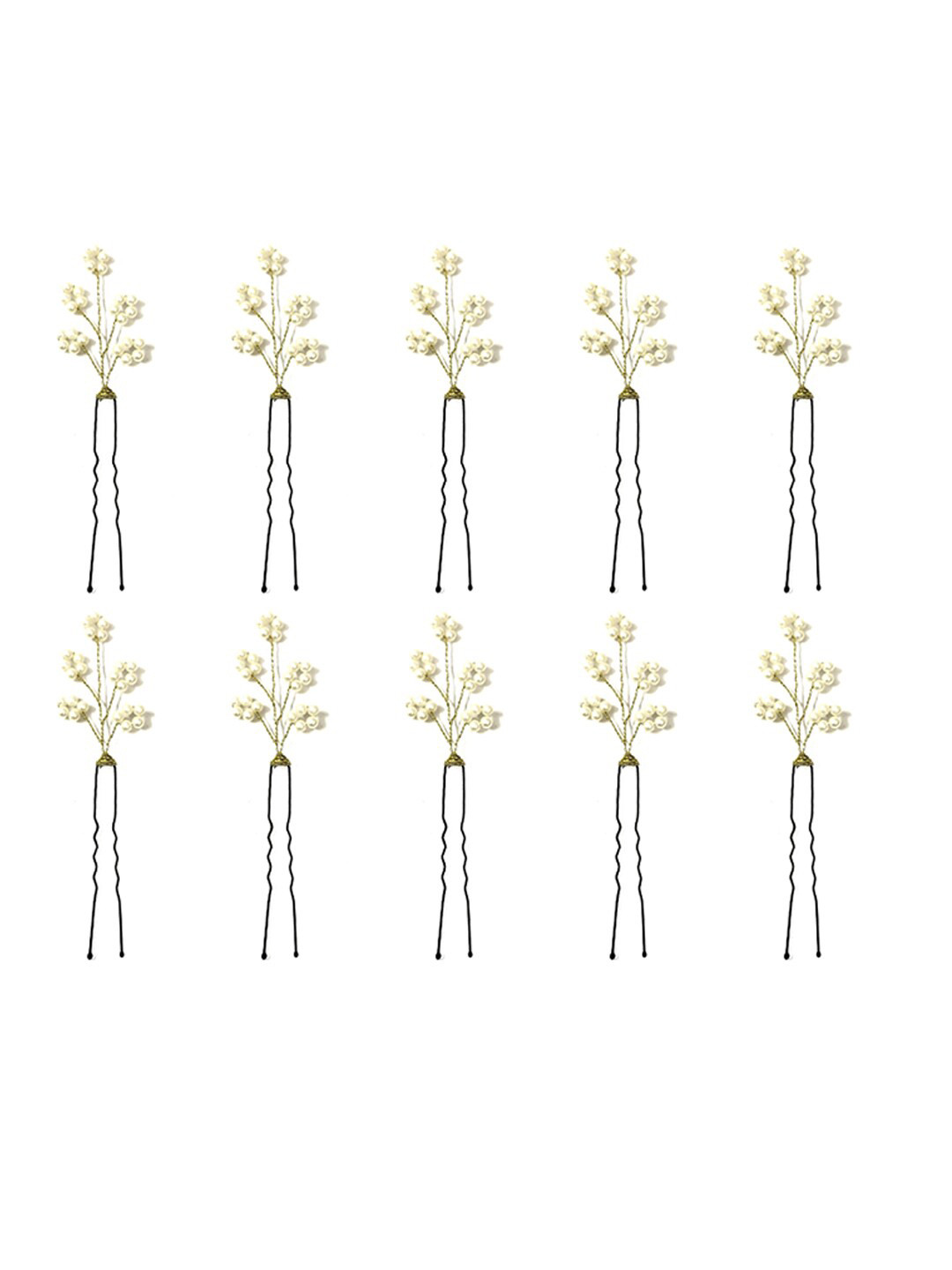 Hair Flare Women Set Of 10 U Pins