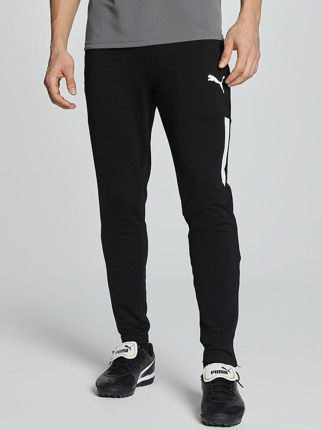 Puma Men TeamLIGA Pro Logo Printed Football Training Track Pant