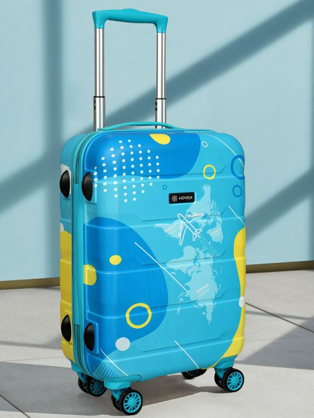 NOVEX Hard-Sided Water Resistant Large Trolley Suitcase
