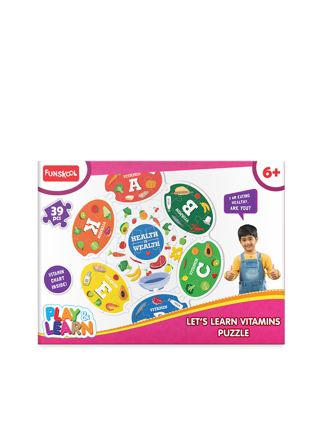 Funskool Lets Learn Vitamins Puzzle