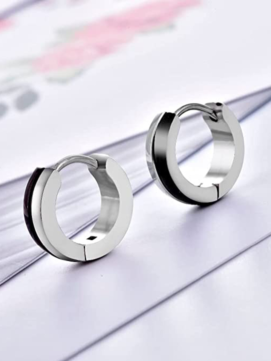 VIEN Lightweight Classic Hoop Earrings
