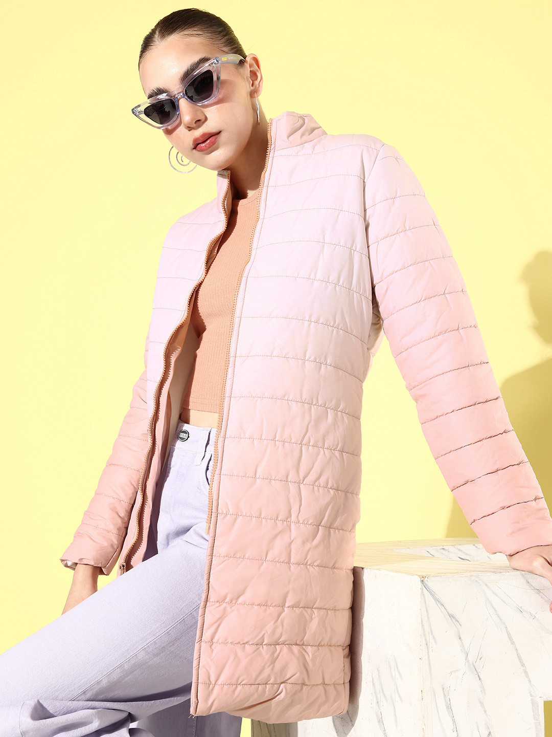 4WRD by Dressberry Longline Puffer Jacket