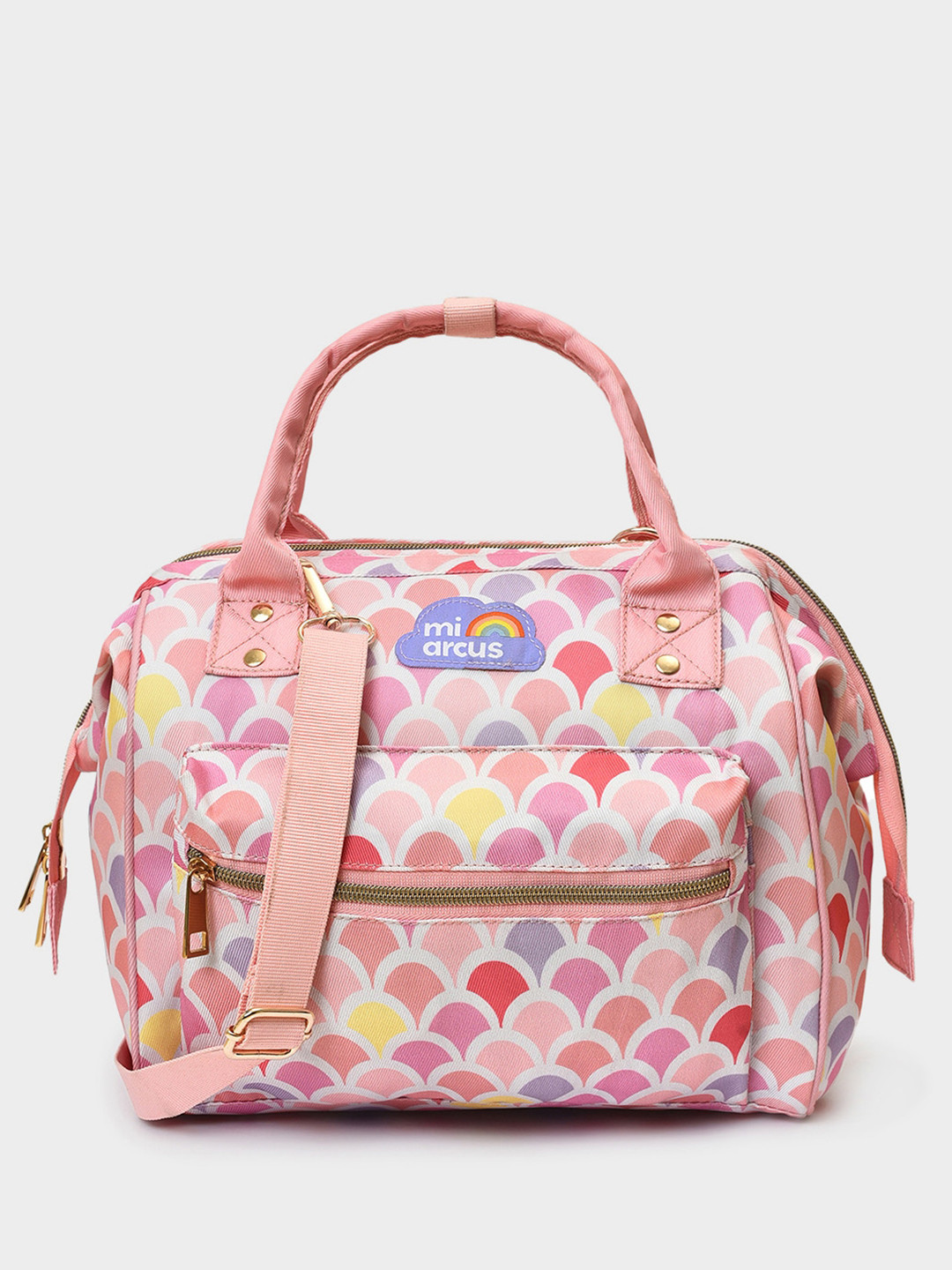 MiArcus Printed 2-in-1 Maternity Diaper Convertible Handbag