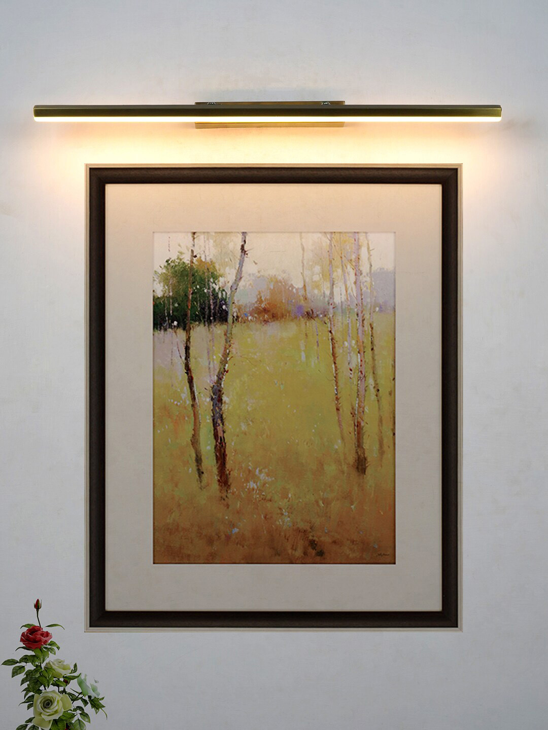 Fos Lighting Gold-Toned 18 Watts LED Light