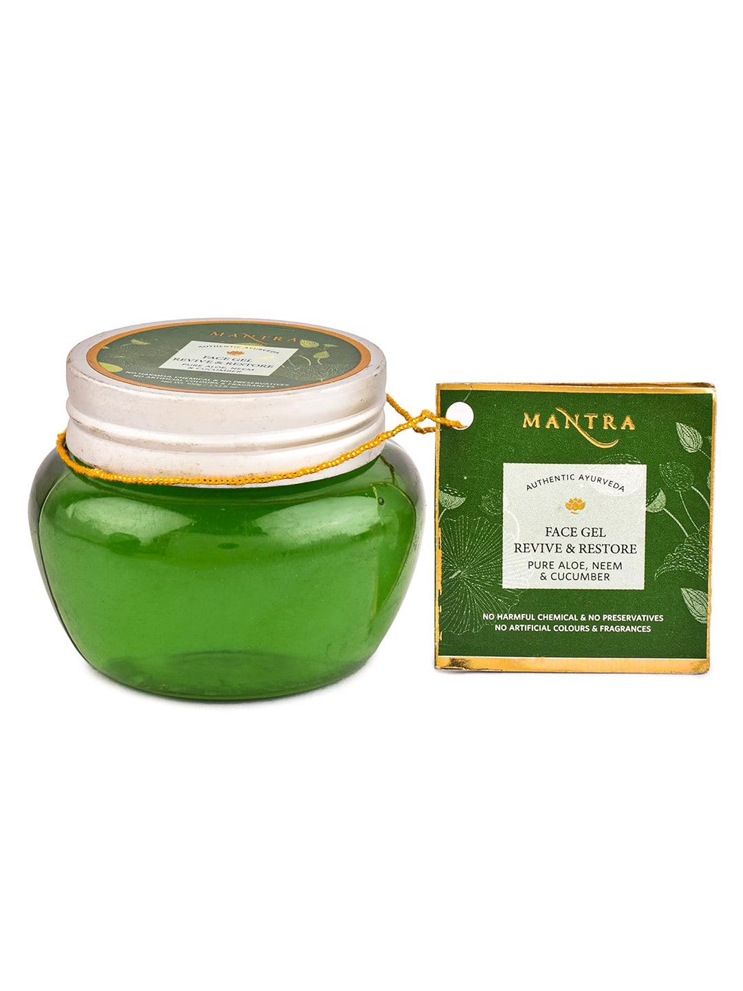 Mantra Herbal Revive & Restore Face Gel with Pure Aloe Neem & Cucumber - 100g