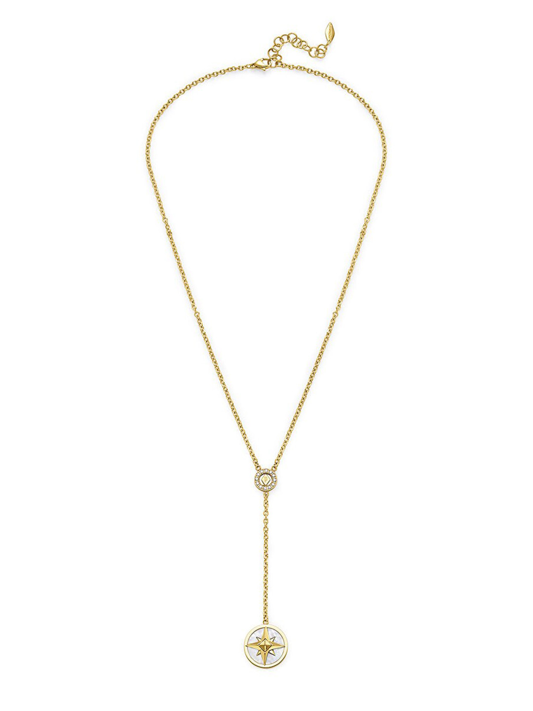 Police Stainless Steel Lucky Star Necklace