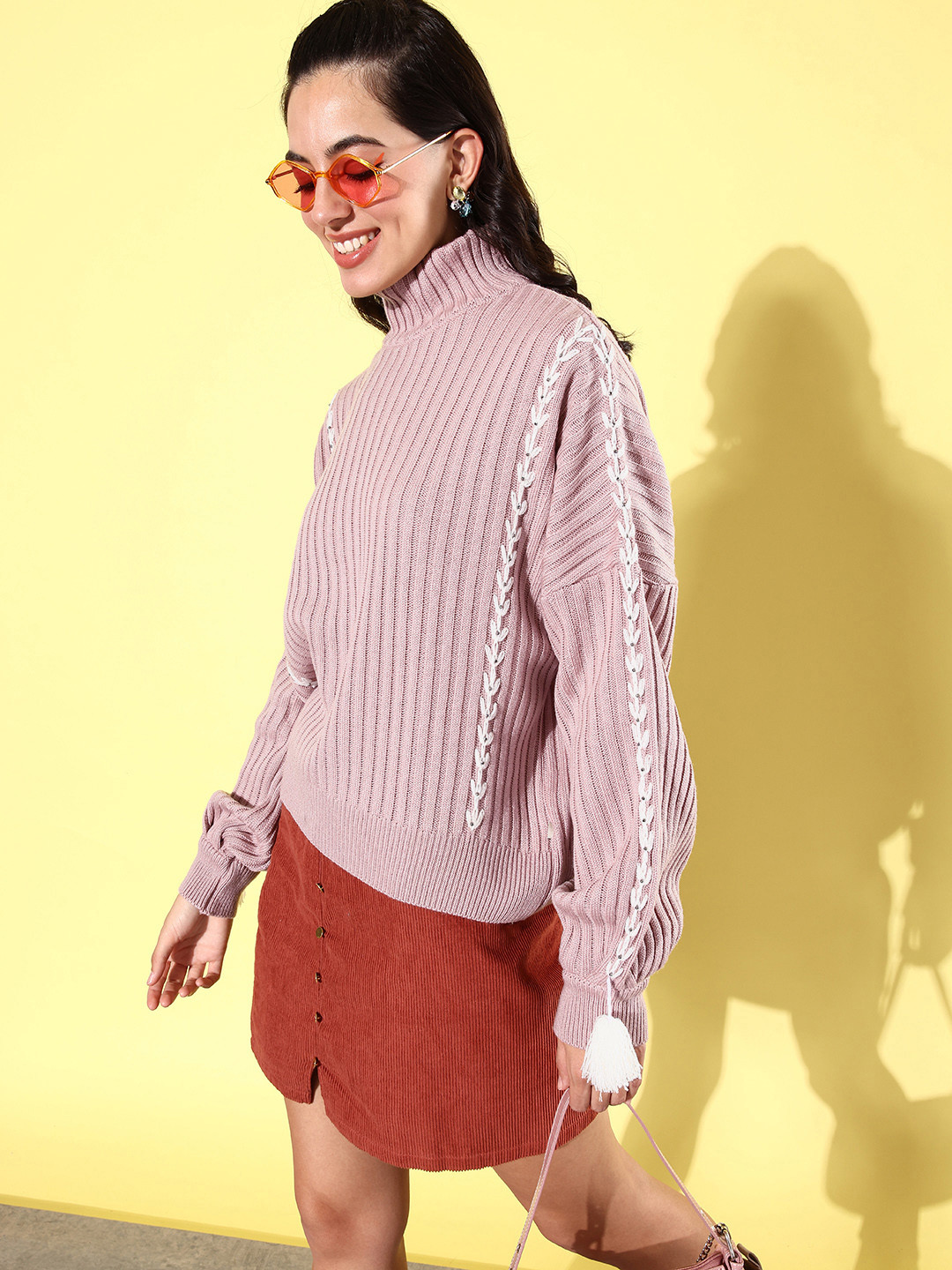 The Roadster Life Co. Ribbed September-Hello Monsoon-Bizz Hybrids Sweaters