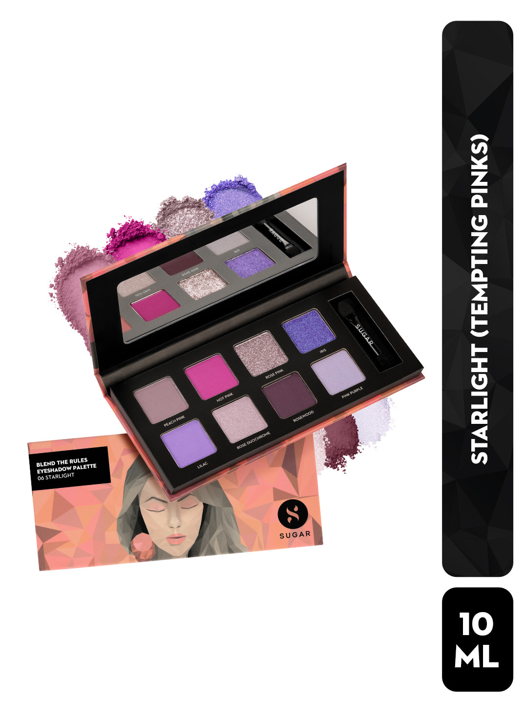 SUGAR Blend The Rules Eyeshadow Palette - Starlight 06