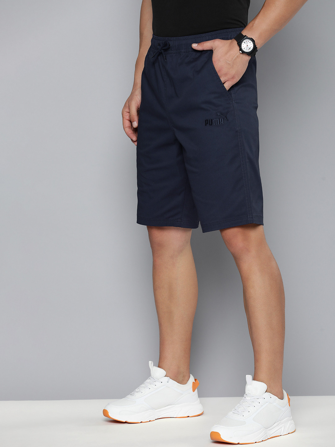 Puma Solid Chino Men Shorts