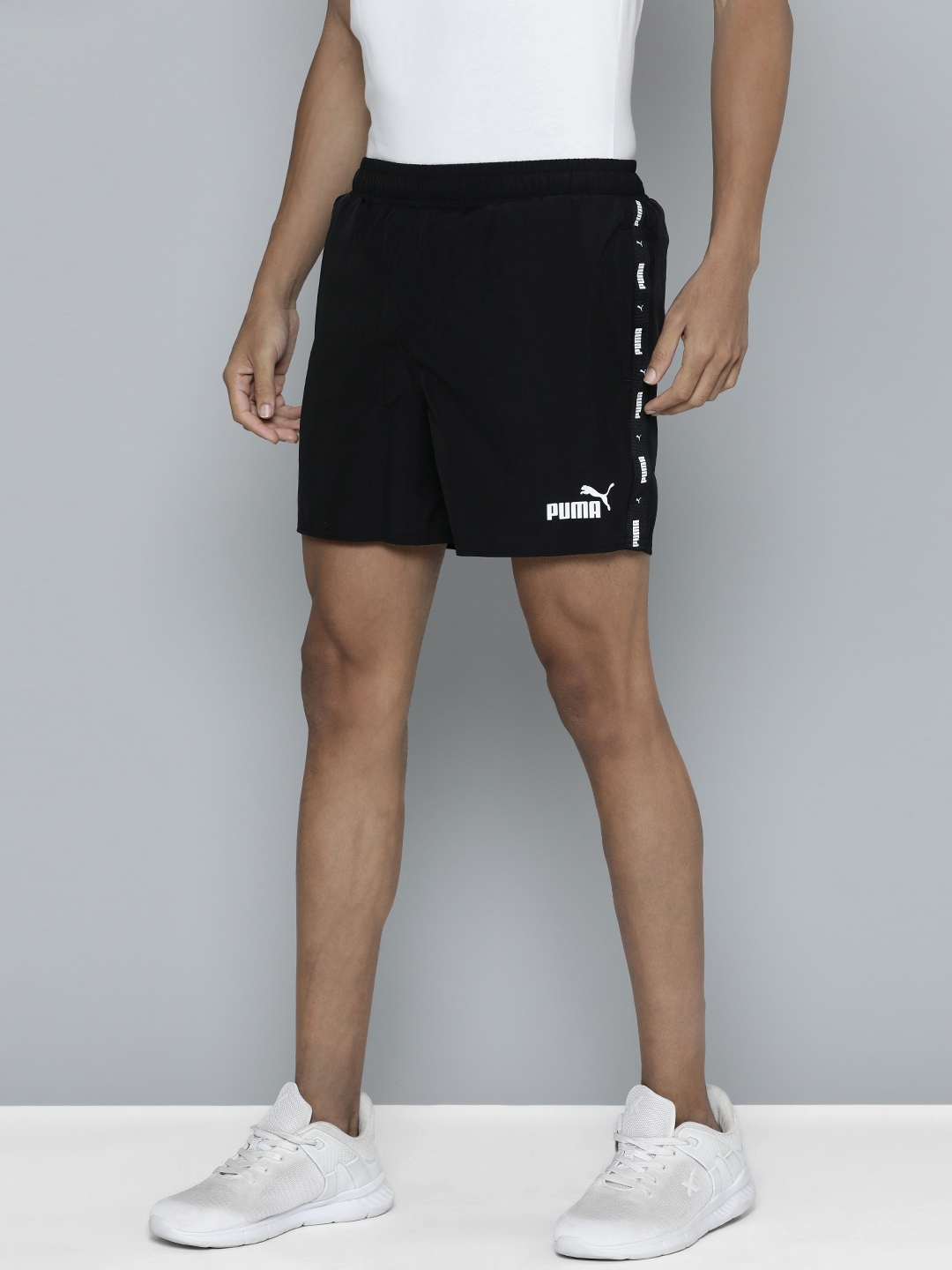 Buy Puma Men Essential Tape Woven Shorts Shorts for Men 23080388 Myntra