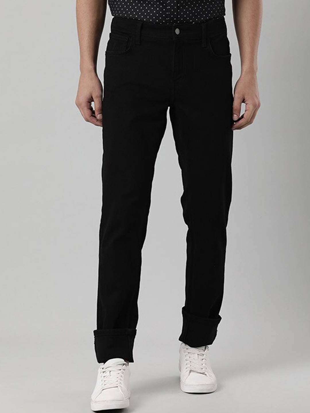 Indian Terrain Men Brooklyn Slim Fit Dark Shade Jeans