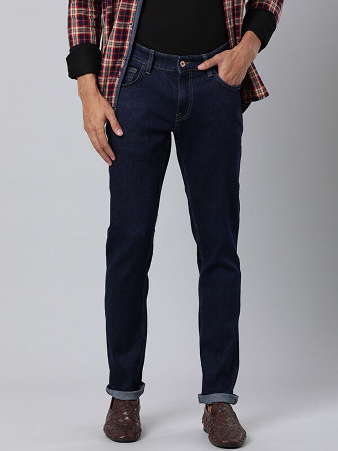 Indian Terrain Men Brooklyn Slim Fit Clean Look Jeans