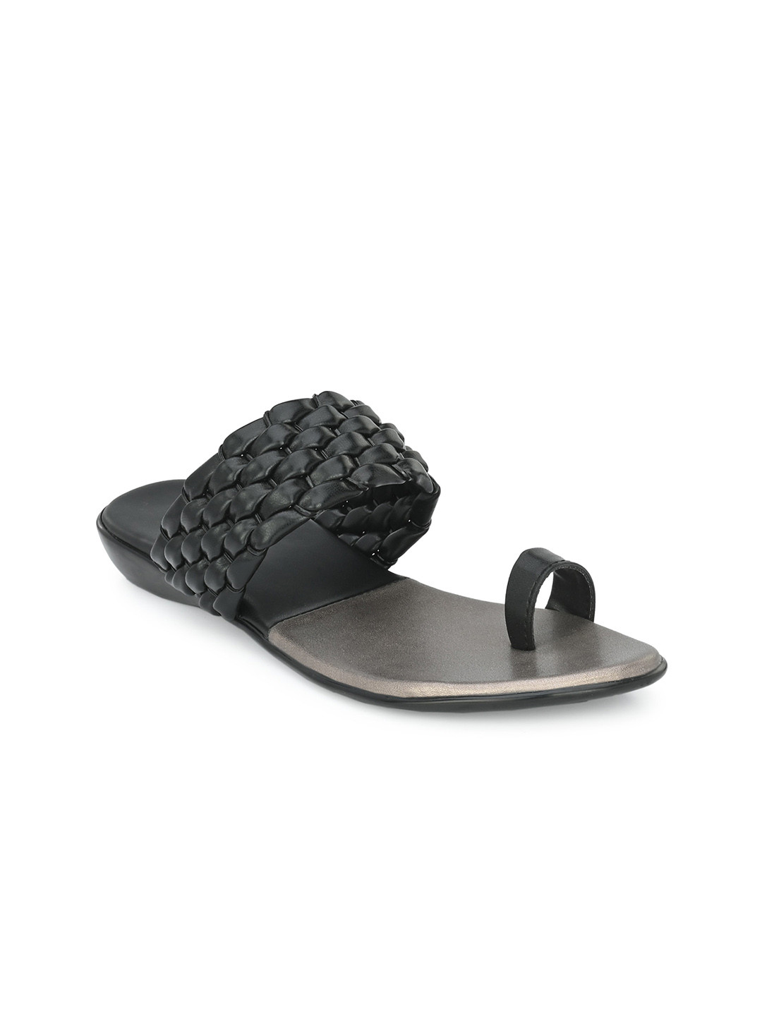 GARDIN Woven Design One Toe Flats