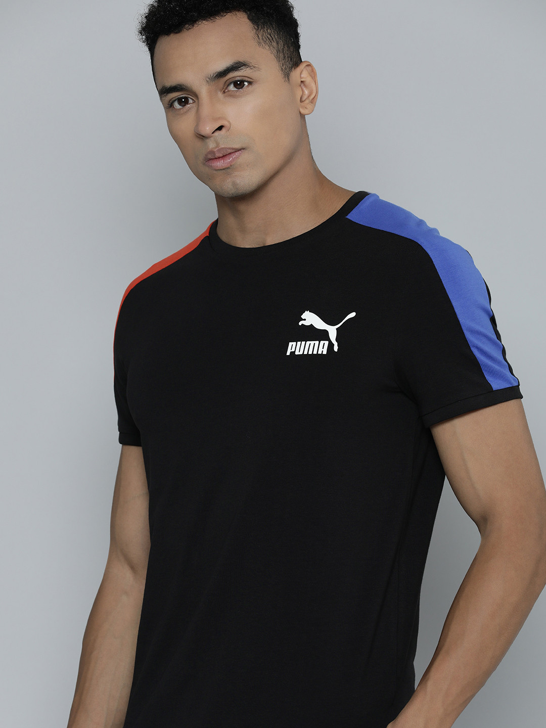 Puma Brand Logo Printed T7 ICONIC Slim Fit T-shirt