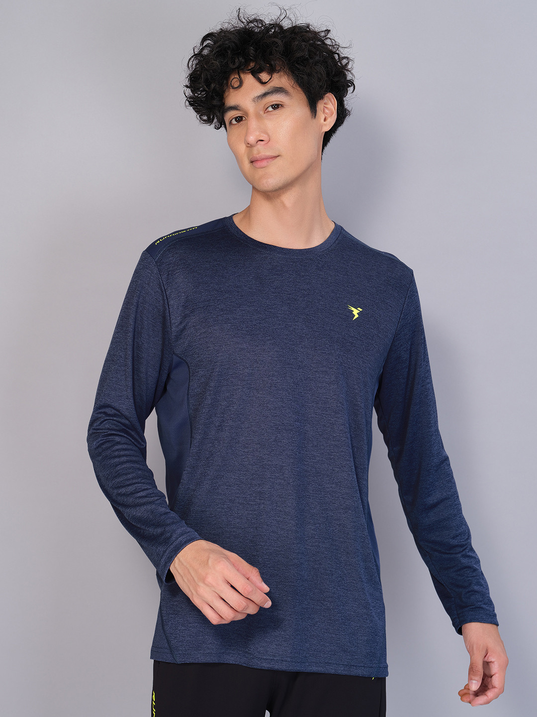 Technosport Long Sleeves Antimicrobial Slim Fit T-shirt