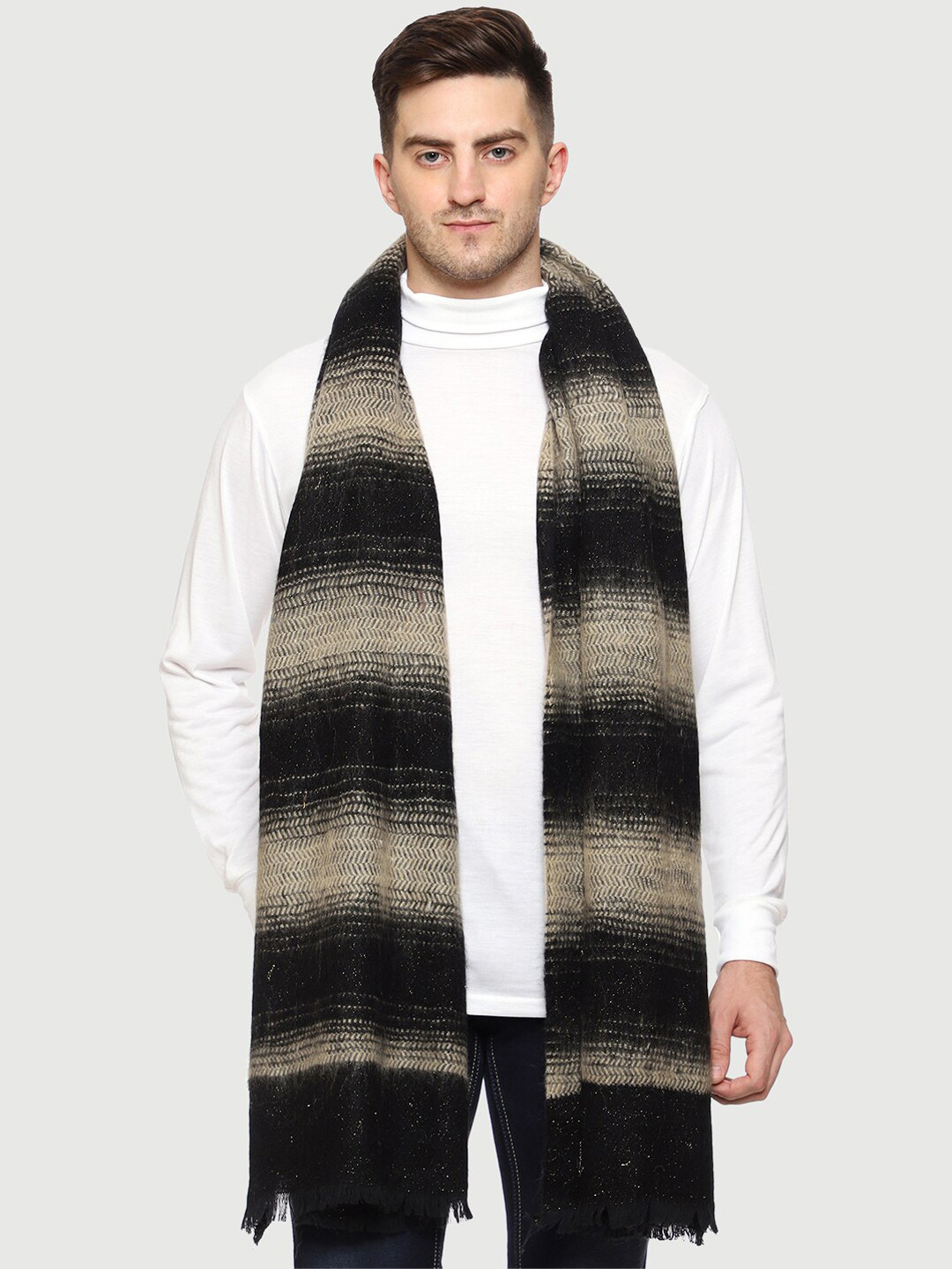 SWI Stylish Woven Design Acrylic Mufflers