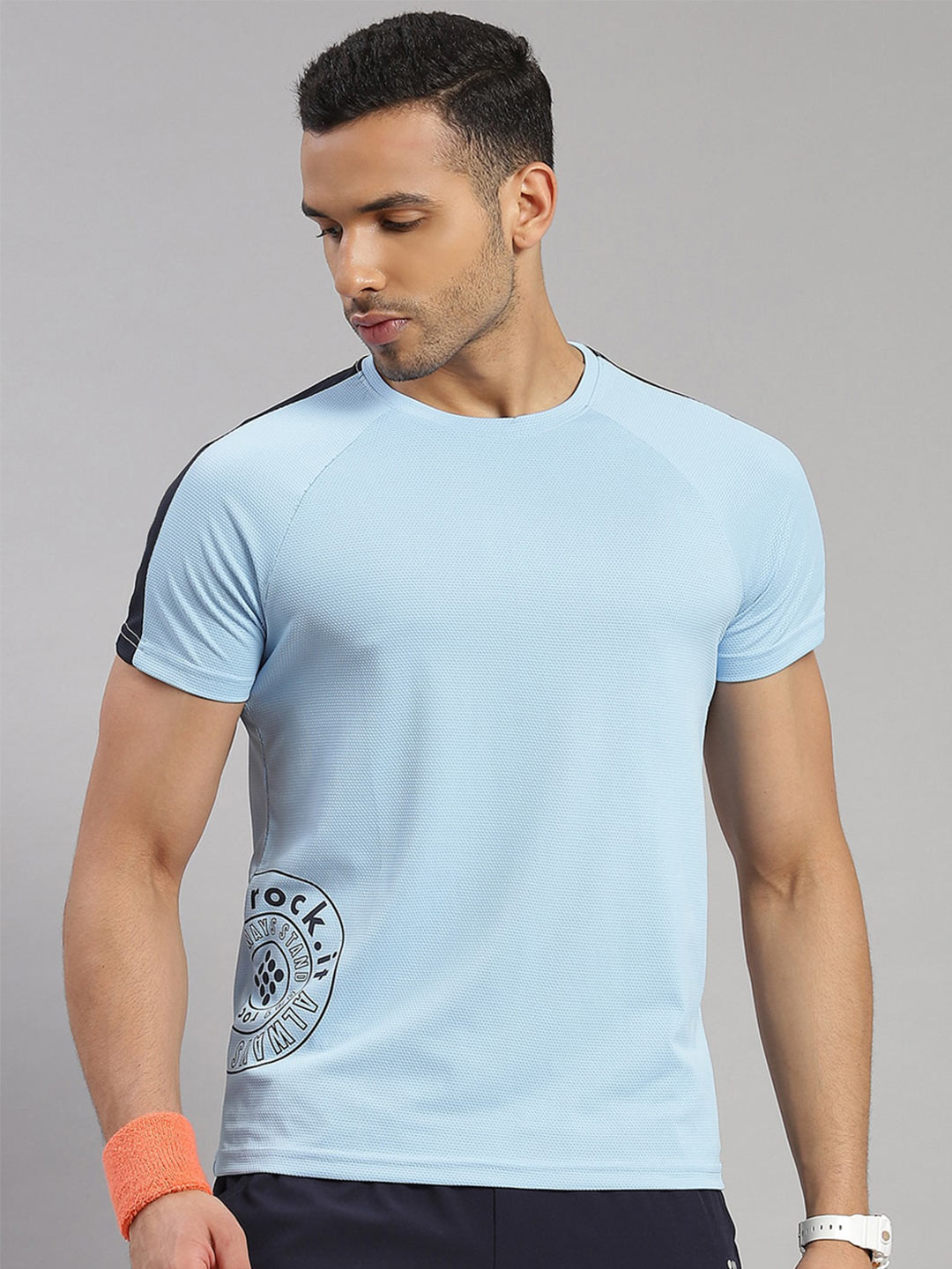 rock.it Typography Printed Regular Fit T-shirt