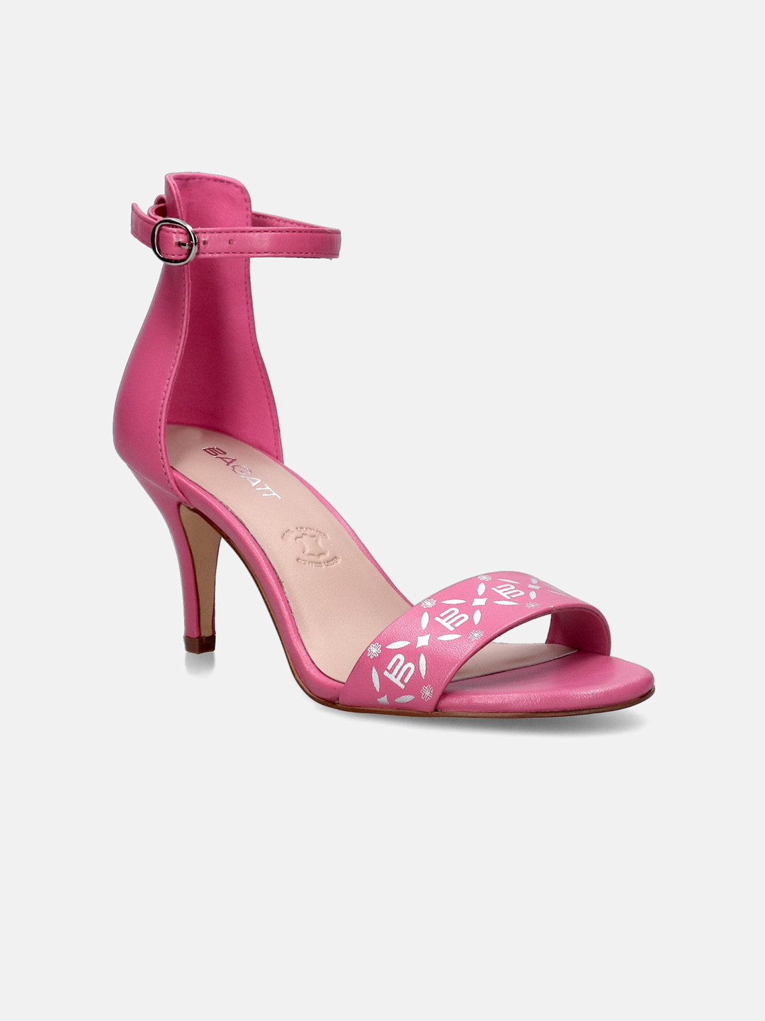 BAGATT Silvana Leather Slim Heeled Sandals