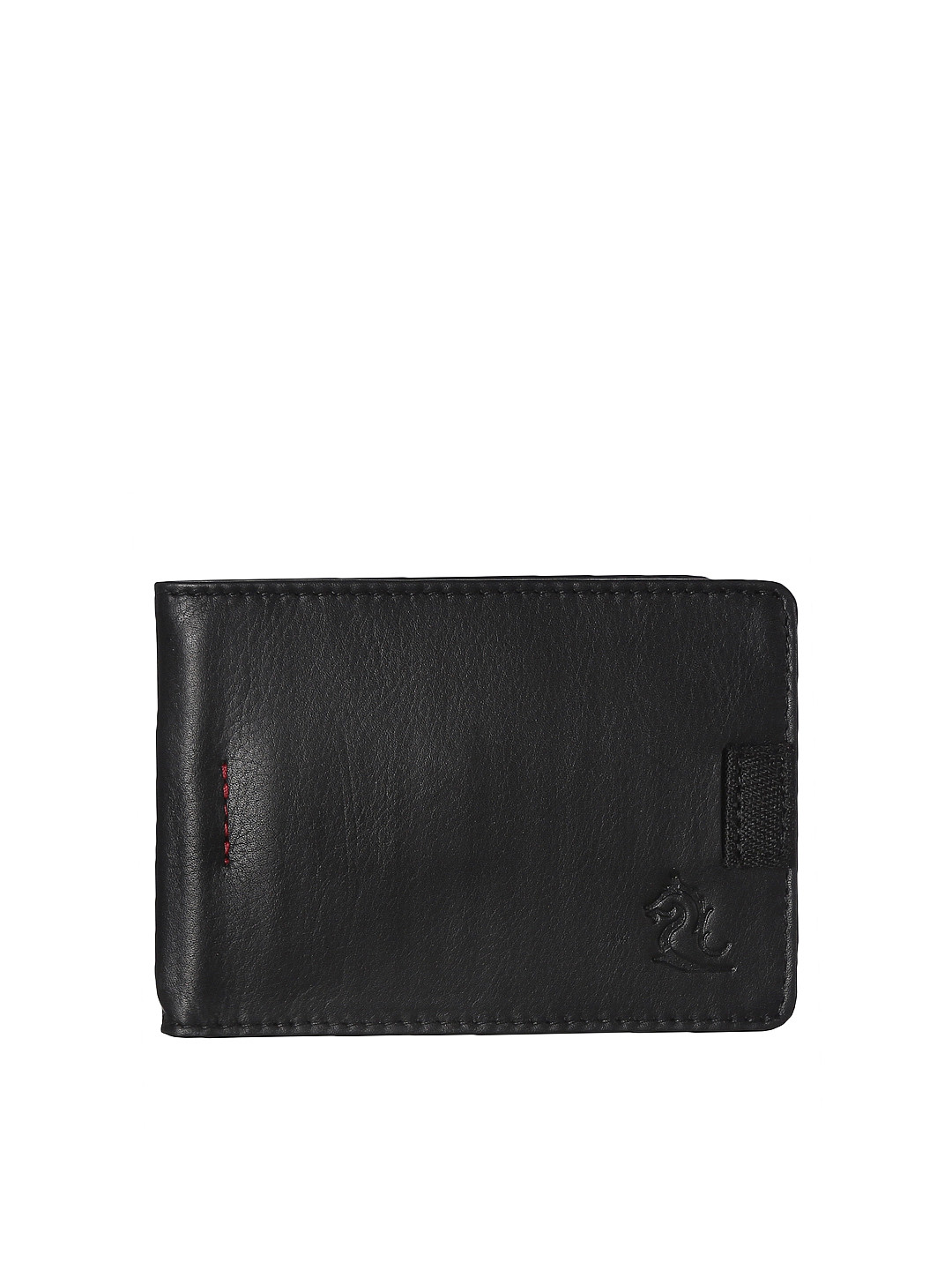 Kara Unisex Black Solid Money Clip