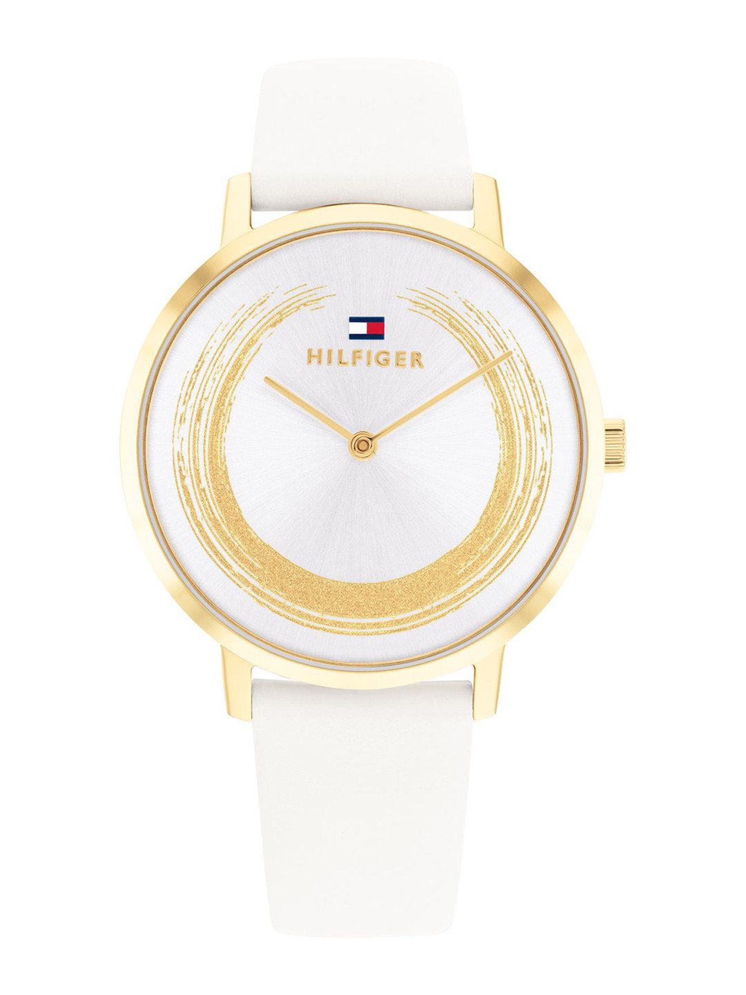 Tommy Hilfiger Women Patterned Dial & Stainless Steel Straps Analogue Watch TH1782605