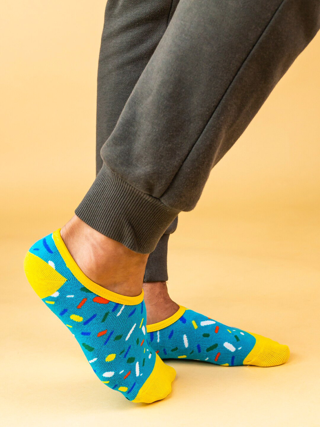 Dynamocks Pack Of 3 Anti-Microbial Shoe-Liners Socks