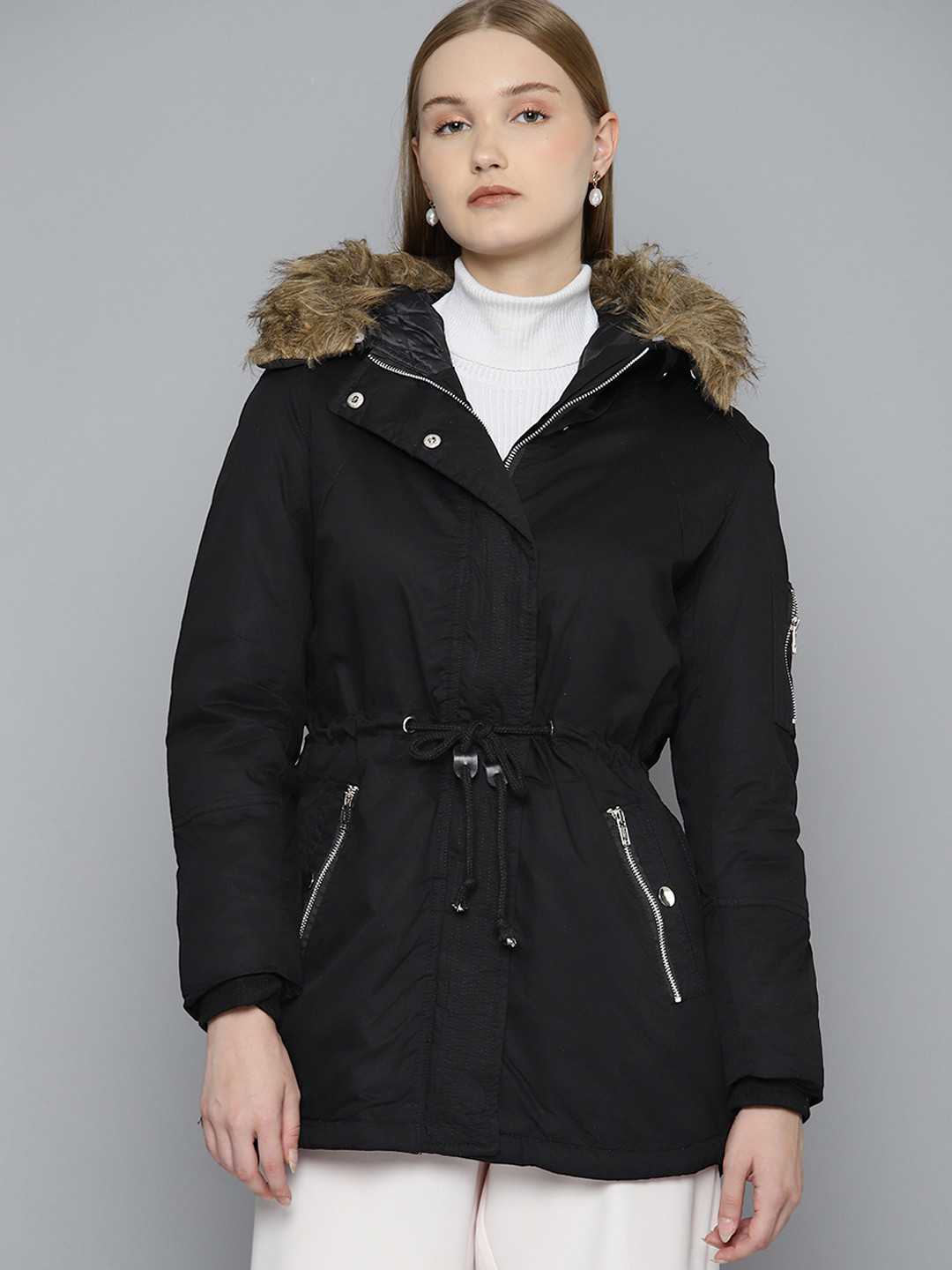 Chemistry Longline Parka Jacket