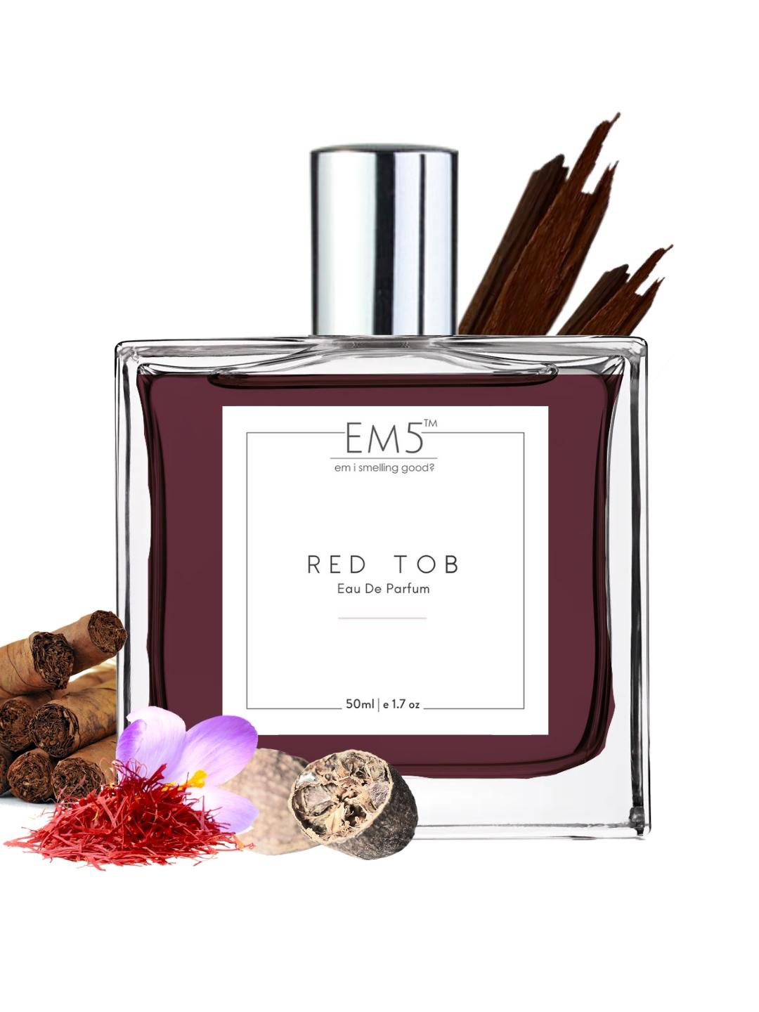 EM5 Red Tob Long Lasting Eau de Parfum - 50 ml
