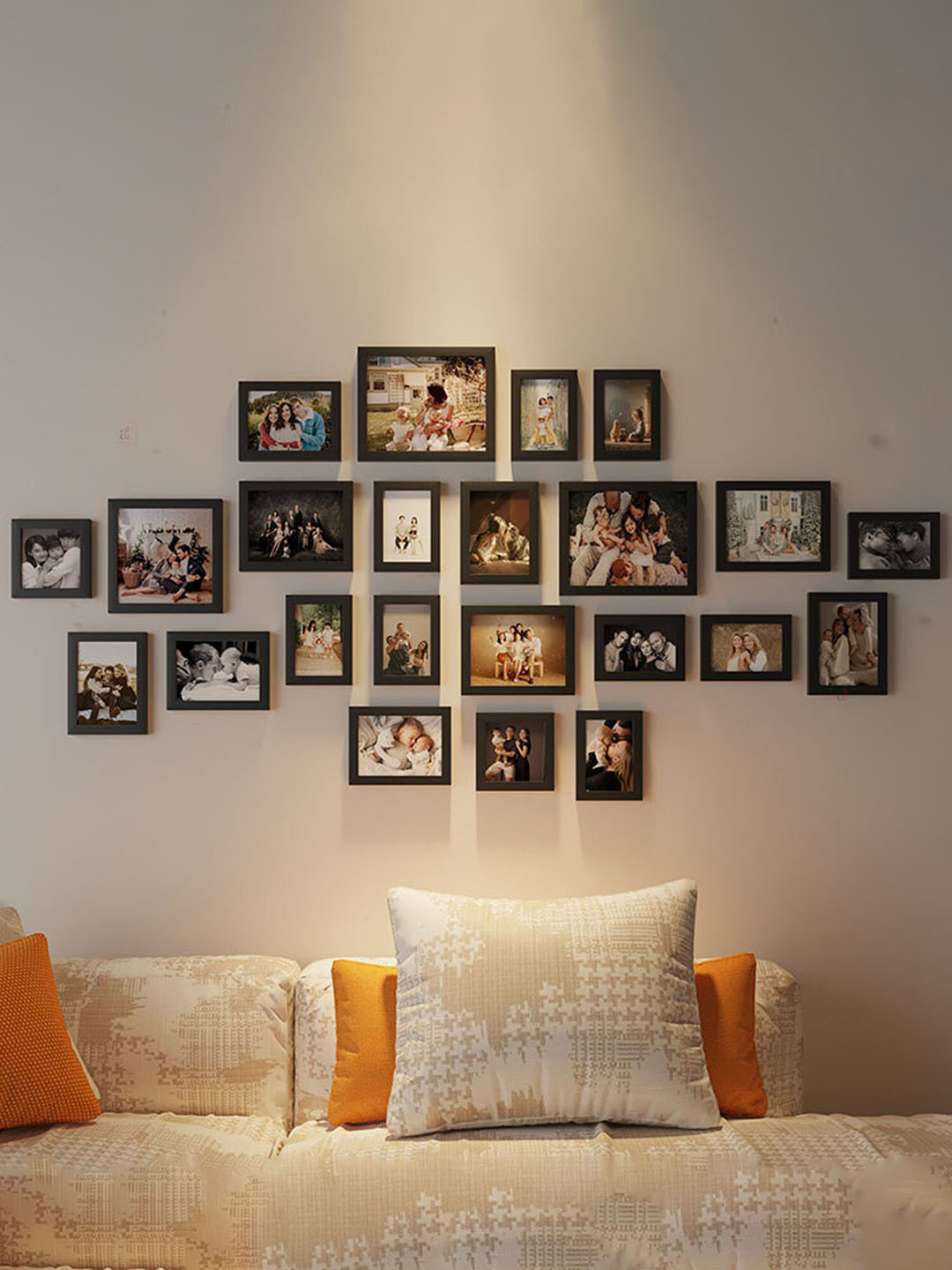 Art Street 23 Pieces Black Collage  Wall Photo Frames