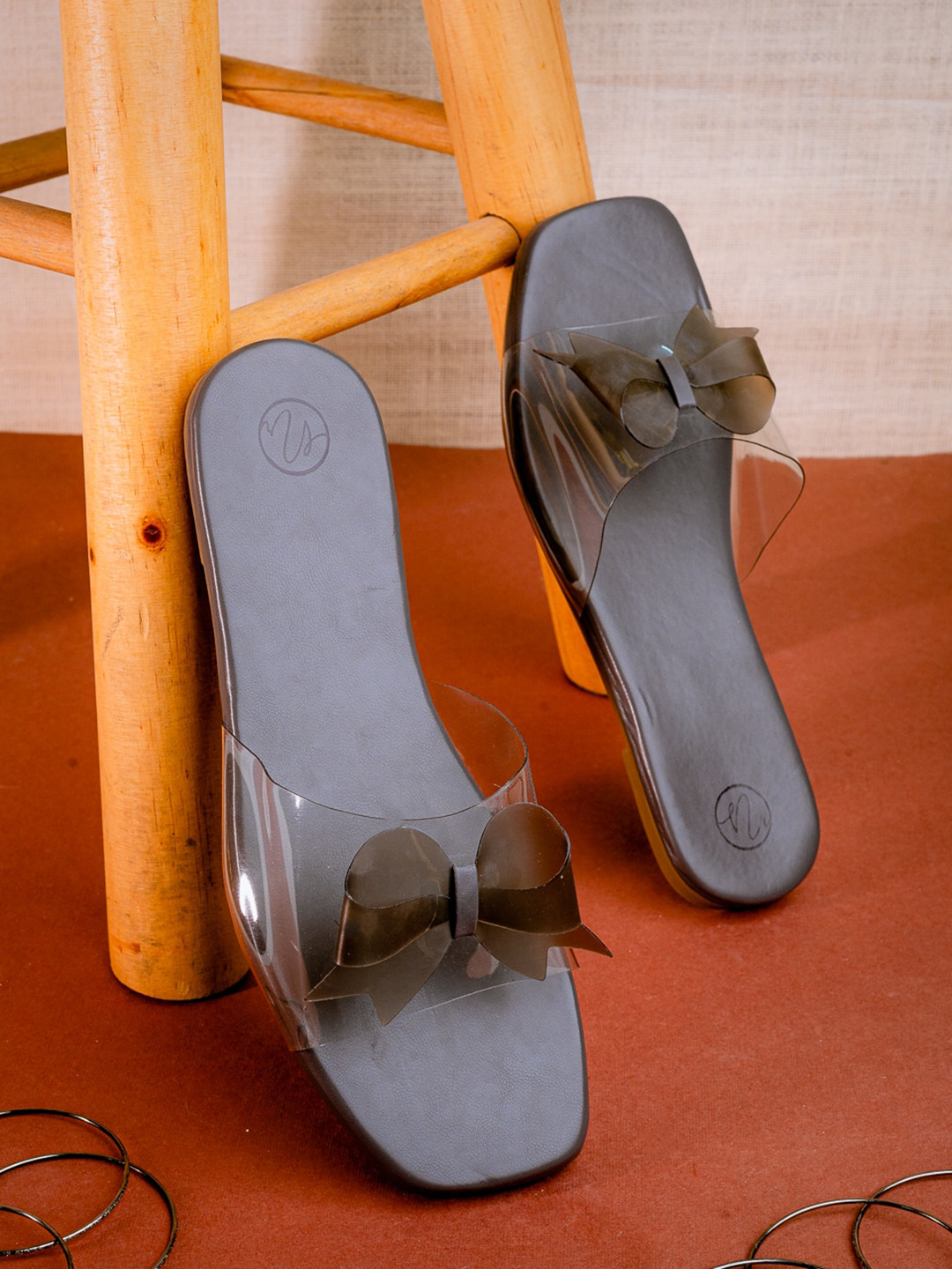 NR By Nidhi Rathi Women Open Toe Flats With Bows
