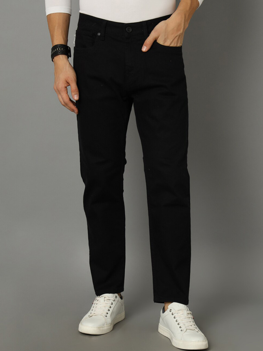 Voi Jeans Men Mid-Rise Skinny Fit Jeans