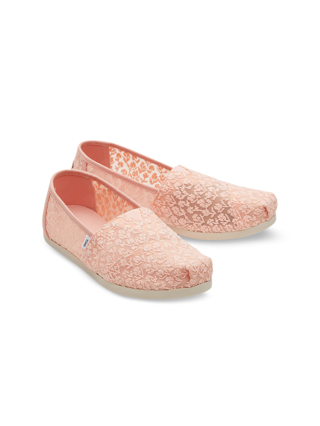 TOMS Women Self Design Lightweight Loafers