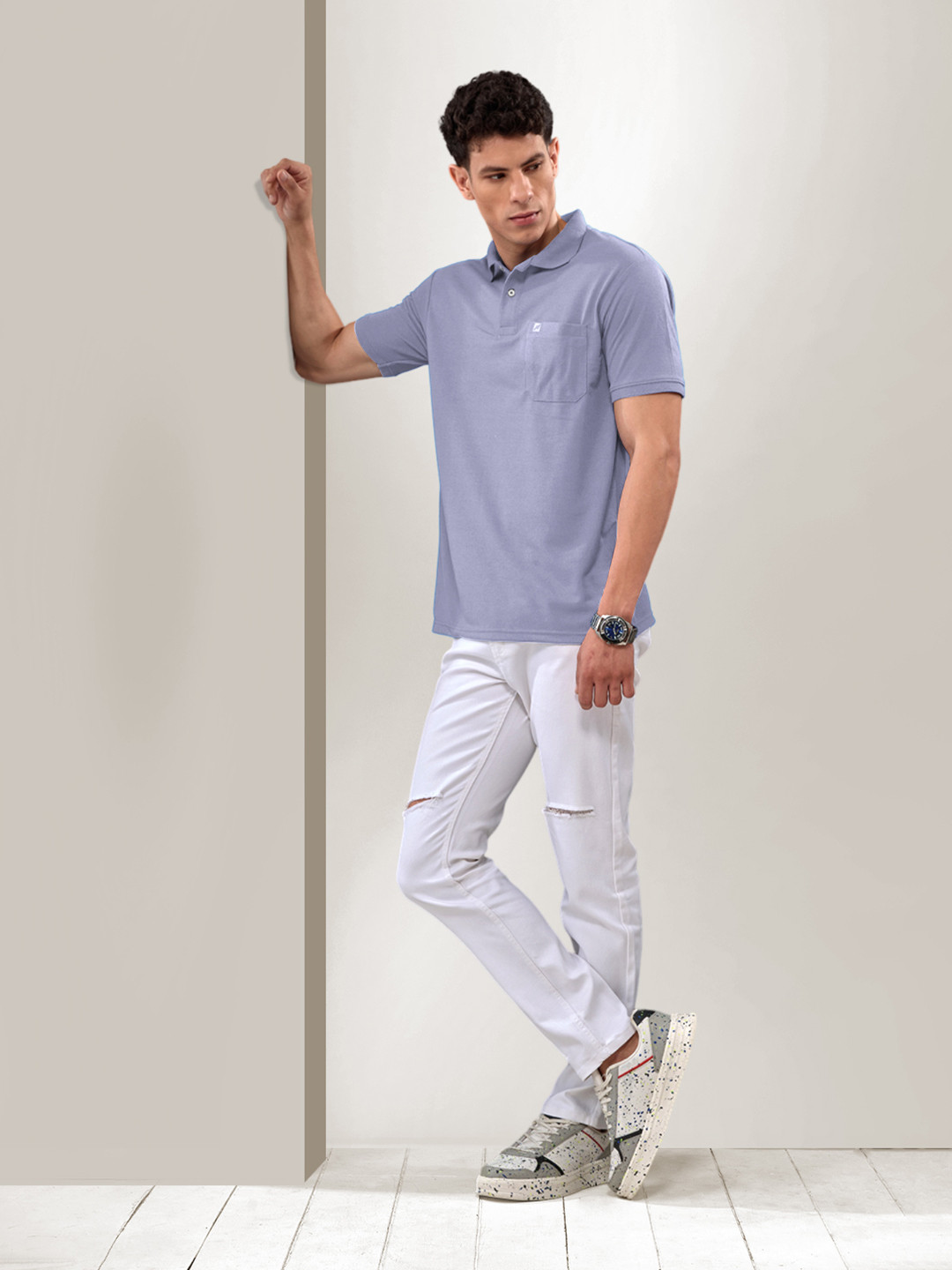 LUX NITRO Half Sleeve Anti Odour Polo T-shirt